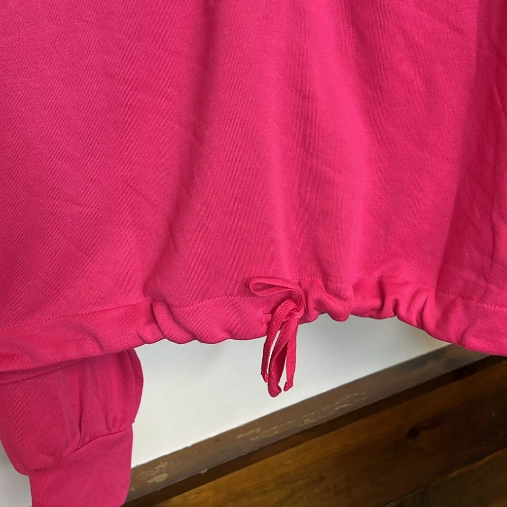 Amazon‎ Pink Cropped Crewneck Sweatshirt- M